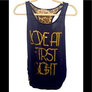 Free Kisses Racerback Top Size Medium